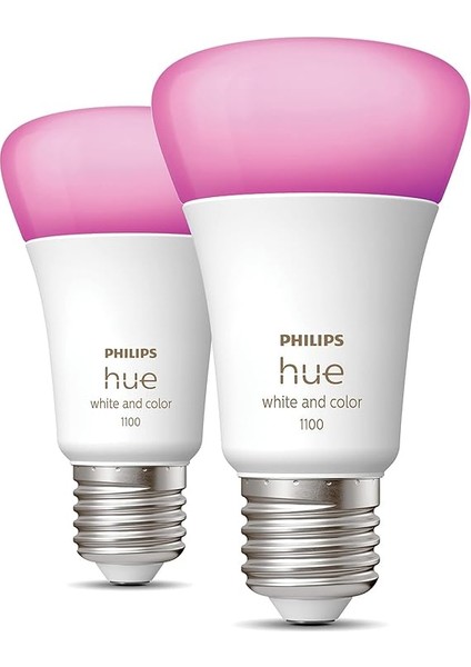 Huewca 9-75W Renkli Akıllı Ampul 2'li Ekopaket E27 Bluetooth Özellikli fırsatları