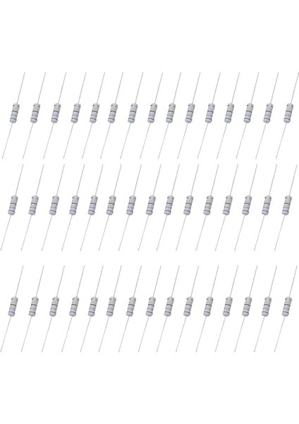50 Adet 3W Karbon Film Direnci 1r ~ 1m 100R 220R 330R 1k 1.5k 2.2k 3.3k 4.7k 10K 22K 47K 100K 100K 100 220 330 1k5 2k2 3k3 4k7 Ohm (2.22.22) K)