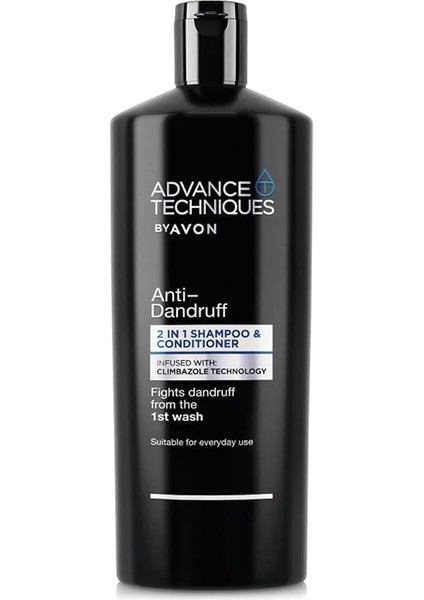 Advance Techniques Kepek Önleyici 2'si 1 Arada Şampuan ve Saç Kremi 700 Ml.