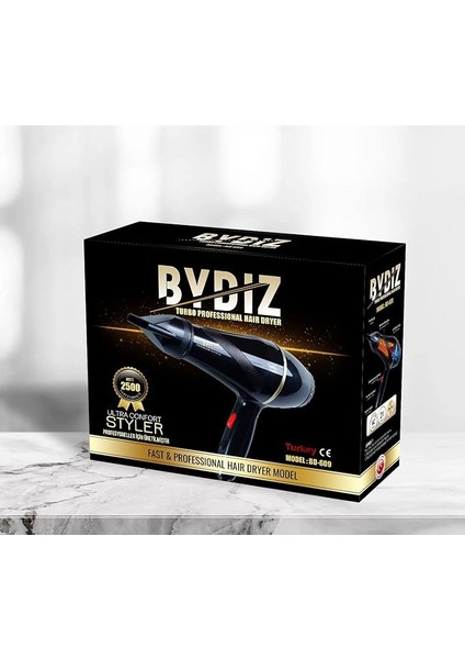 Bd 609 Professional Saç Kurutma ve Fön Makinesi 2500 Watt modelleri