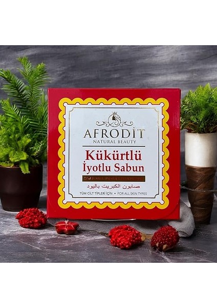 Natural Beauty Kükürtlü Iyotlu Sabun, Tüm Cilt Tipleri Için, 100 Gr/soap With Iodine Sulphurous, For All Skin Types fırsatları