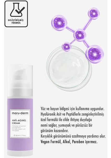Anti-Age Kırışıklık Karşıtı Cilt Bakım Kremi 50 ml fiyatları