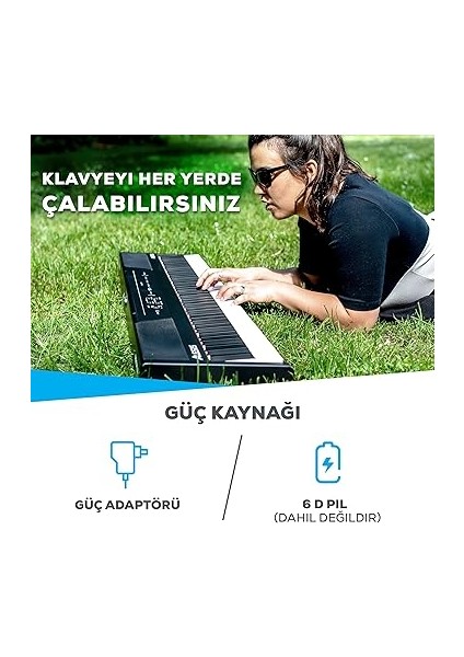 Recital Dijital Piano Klavye 88 Tuşlu Yeni Başlayanlar Için Yarı Ağırlıklı Tuşlu, Dahili Hoparlörlü ve Piano Dersli indirimleri