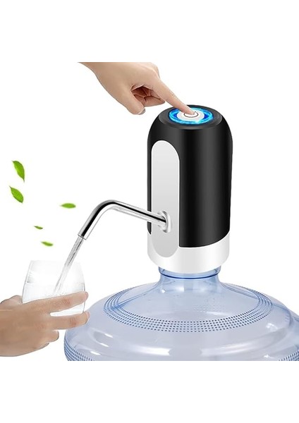 Şarjlı Damacana Su Pompası Otomatik,elektrikli Su Şişesi POMPASI,1200 Mah Damacana Su Pompası,ev, Ofis, Kamp Için Uygundur