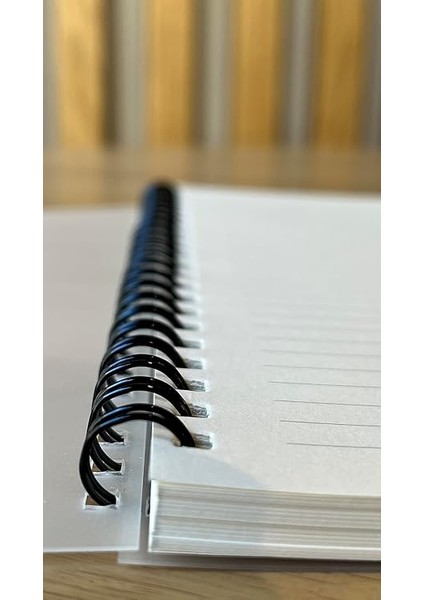 Tanıtım A5 (15X21CM) Boyutunda Şeffaf Kapağa Sahip Yırtılmaz Su Geçirmez Spiralli 60 Yapraklı (Çizgili) fiyatları