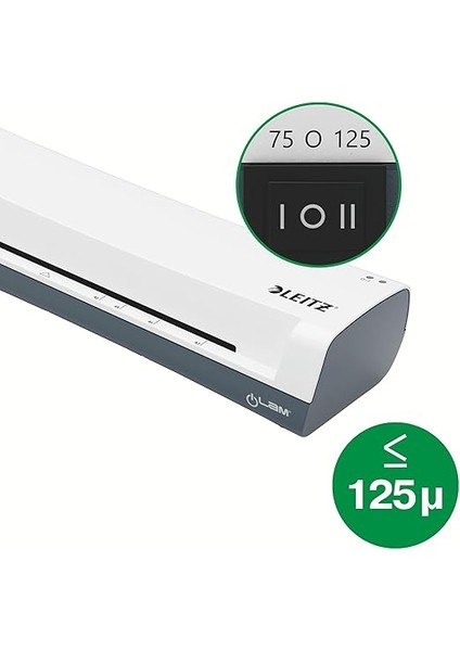 Ilam Home A3 Laminasyon Cihazı, 75 Ila 125 Mikron Laminasyon Folyoları Için, 3 Dakika Isınma Süresi, Folyolu Başlangıç Kiti Dahil, Ev, Ev Ofis ve Okul Kullanımı Için Ideal, Beyaz, 74320001 fırsatları