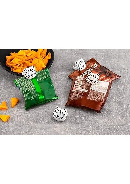 Çok Amaçlı Klips,gıda Saklama,sevimli Paket Klipsi 3lü Set modelleri