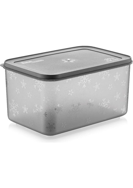 No Frost Silikon Yumuşak Kapalı Saklama Kabı Dondurucu ve Buzluk Saklama Kabı 3150 Ml, Kapaklı No Frost Saklama Kabı 3150 Ml, Derin Dondurucu Saklama Kabı 3150 ml