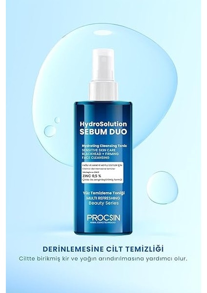 Hydro Solution Tonik, Gözenek Sıkılaştırıcı & Cilt Yenileyici, Derinlemesine Temizlik & Nem Desteği, Canlandırıcı & Arındırıcı Formül, 200 ml indirimleri