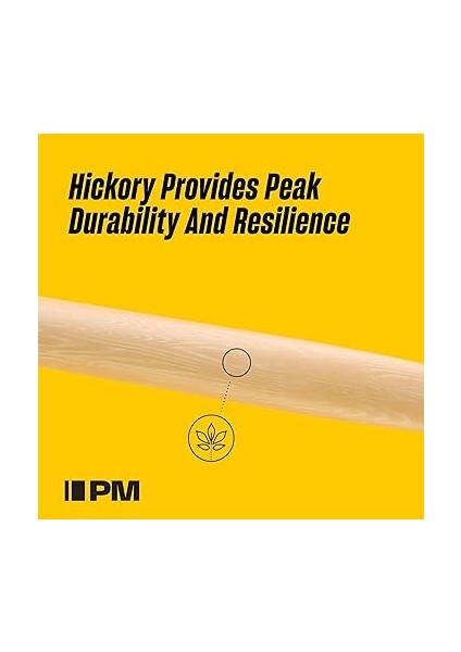 Classic Forward 5A Hickory Drumsticks, Ovale Holzspitze, 4 Paar modelleri