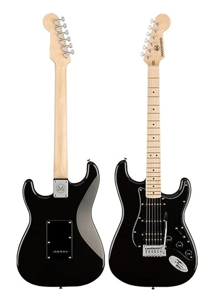 MAP-35BK-50AMP Maple Klavye Ssh 50W Amfili Elektro Gitar Seti fırsatları