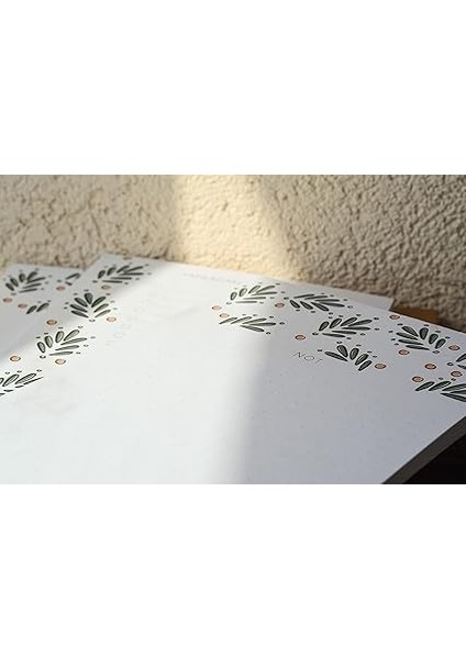 Tanıtım 3'lü Masaüstü Çiçek Desenli Not Kağıt Seti fiyatları