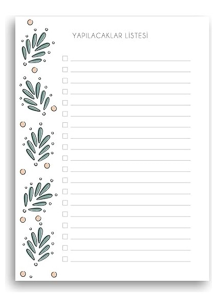 Tanıtım 3'lü Masaüstü Çiçek Desenli Not Kağıt Seti modelleri