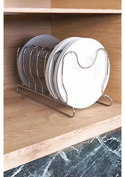 Metal Krom Tava ve Tencere Kapağı Düzenleyici, Metal Kesme Tahtası ve Tencere Kapağı Düzenleyici