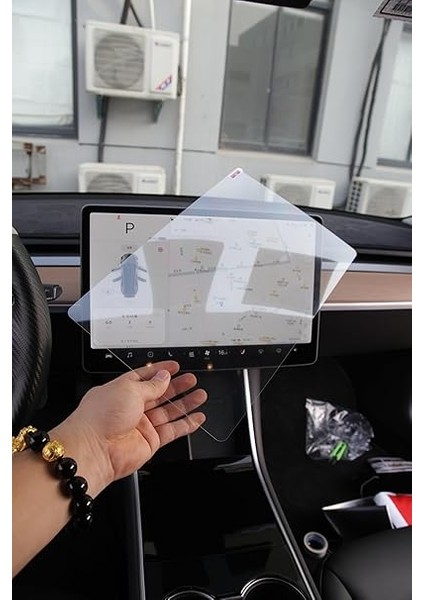 Tesla Model Y Ana Gösterge Temperli Cam Ekran Koruyucu Kaplama (Parlak) fırsatları