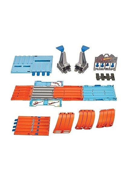 Wheels Yarış Kutusu, Tek Sette 3 Akrobasi Heyecanı Bulunur, Taşınabilir Saklama Kutusu Dahil, 6-10 Yaş Arası GKT87 indirimleri