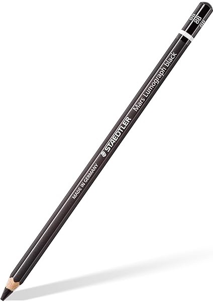 100B G6 Mars Lumograph Black Kurşun Kalem 6'lı Metal Kutuda 8b, 6b, 2 Adet 4b, 2 Adet 2b modelleri