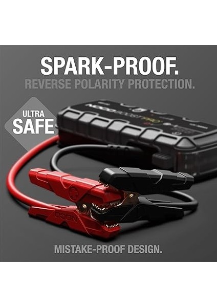 Genius GB150 12V 4000AMP Ultrasafe Lityum Akü Takviye + Powerbank + LED Lamba modelleri