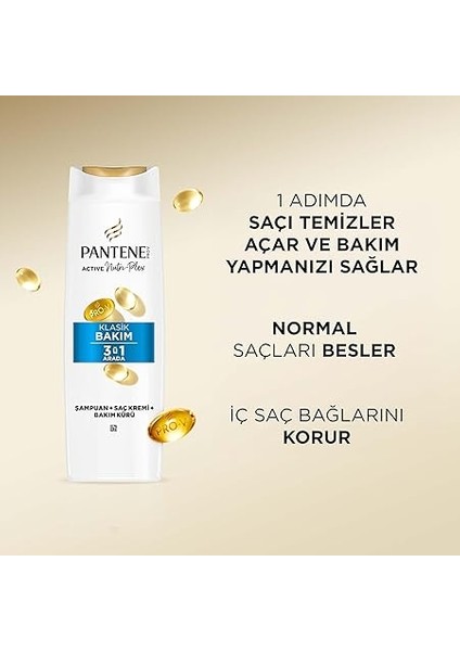 Temel Bakım 3'ü 1 Arada Şampuan 200 ml indirimleri