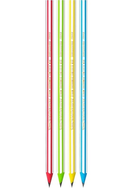 Evolution Stripes Kurşun Kalem 12'li Kutu,kıymık Oluşturmaz, Çiğnemeye Karşı Dayanıklı, Kolay Açılır modelleri