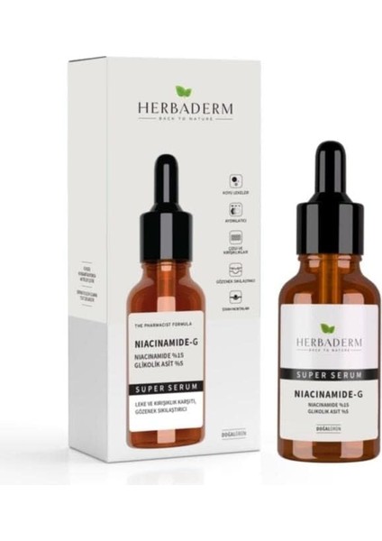 Süperserum Niacinamide%15 Glikolik Asit%5 (30 Ml)