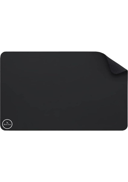 Deer Siyah Professional Oyuncu Gaming Mouse Pad,ofis Mouse Pad, Kaydırmaz Taban Mouse Pad, Su Geçirmez Mouse Pad (35X28 M)