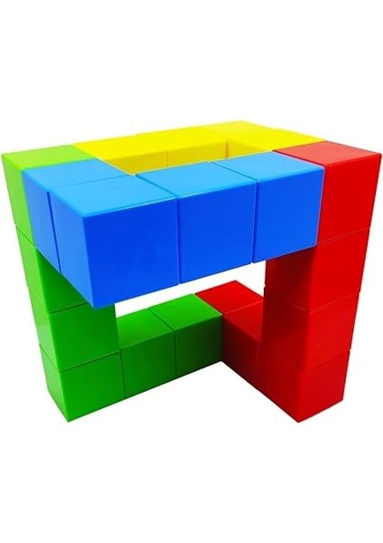 Manyetik Blok Klasik Renkler - 24 Mıknatıslı Küp fırsatları