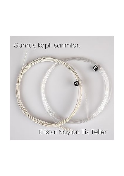 Mutant Seri Coated Klasik Gitar Teli Hard Tansiyon Mcg Ht indirimleri