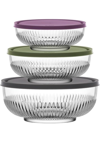 Tokyo 3'lü Saklama Kabı Seti