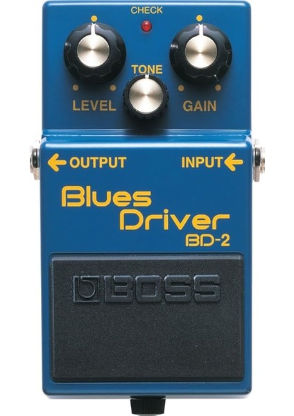 Bd-2 Blues Sürücüsü Gitar Efektleri Pedalı, Mavi