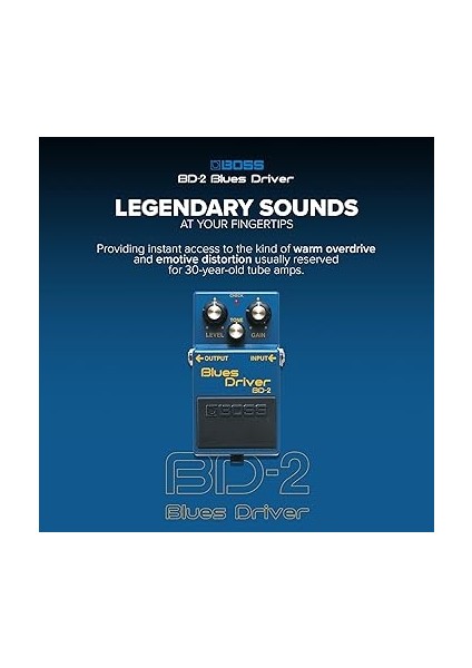 Bd-2 Blues Sürücüsü Gitar Efektleri Pedalı, Mavi modelleri