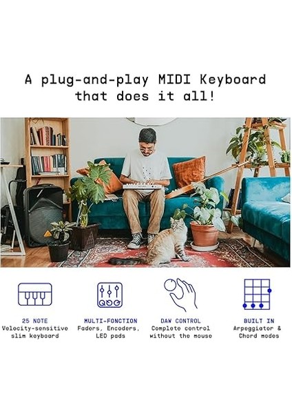 Minilab 3 Black, Klavye, Siyah Beyaz fiyatları