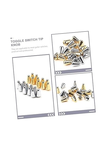 Gitar Kapakları Seti 20 Parça Geçiş Ucu Manyetik Yedek Altın/elektrik Gitar Tasarımı modelleri