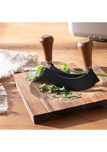 Agni Akasya Bıçaklı Kesme Tahtası 20X20 cm fiyatları