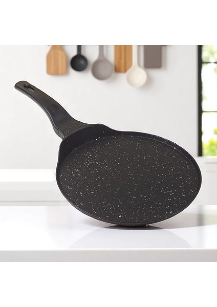 Granit Kaplama Krep Tavası 26 cm | Yapışmaz Yüzeyli Ideal Krep, Pankek ve Omlet Tavası modelleri