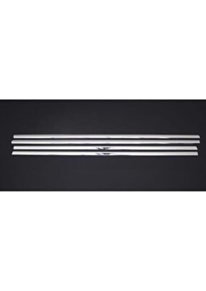 Oto Aksesuar Krom Cam Çıtası 4 PRÇ.1998-2001 P.çelik (Coupe) Bmw 3 Serisi E46 ile Uyumlu