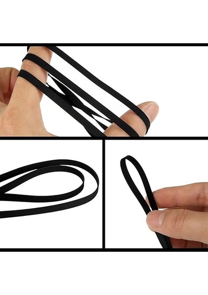 2 Adet Yedek Kayış, Pikap Için, 20 cm Uzunluk, En Iyi Sürüş Performansı ve Mükemmel Müzik Keyfi Için Yüksek Kaliteli Kauçuk, Kayıt Parçaları, Fonograf Kemeri, Birçok Pikap Tipi Için Uygundur indirimleri
