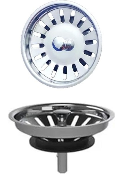 Paslanmaz Çelik Sifon Süzgeci 8 cm Lavabo Evye Süzgeci Lavabo Gider Süzgeci modelleri
