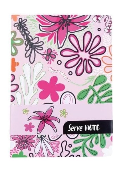 Defter Setı - Desenli Seker Pembe Özel Kutuda modelleri