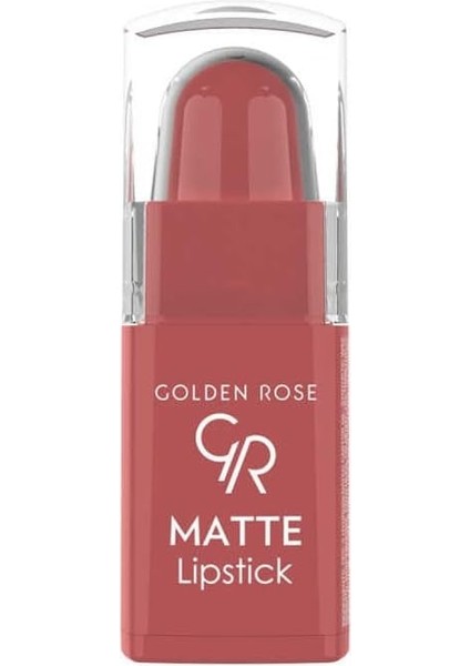 Rose Matte Lipstick (Mini) No:10 - Ruj