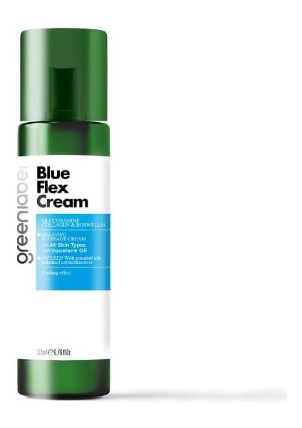 Blue Flex Cream - Köpek Balığı Kıkırdağı & Glukozamin & Msm Vücut Jeli 200 ml