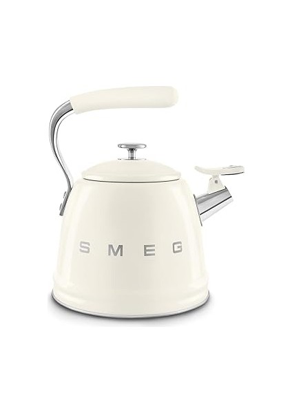 50's Style Krem Set Üstü Düdüklü Kettle 2.3 Lt modelleri