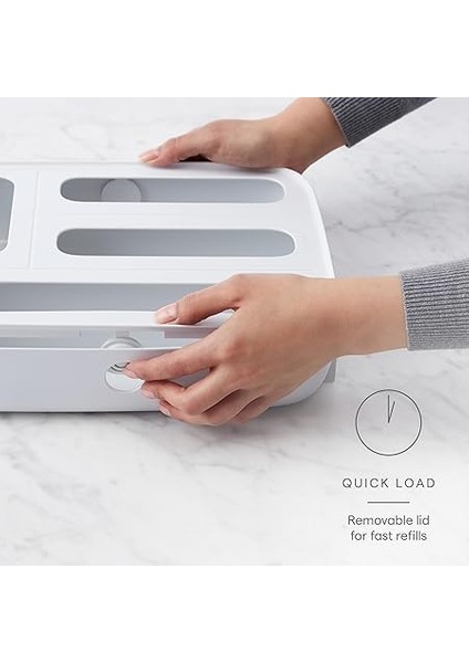 Storabag Düzenleyici - 4 Bölmeli, Beyaz modelleri