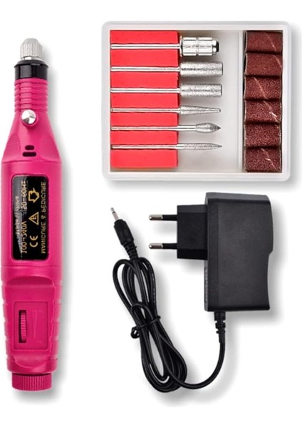 Tırnak Manikür Pedikür Tırnak Törpüsü El Bakım Süsleme Cihazı Aleti