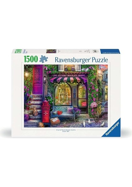 1500P Puzzle Çikolata Dükkanı, Yapboz