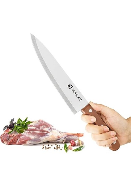 Kesme Şef Bıçağı – 32.5 cm Paslanmaz Çelik Bıçak, Ergonomik Sap, Kılıf Dahil – Profesyonel Kasap ve Mutfak Bıçağı fiyatları