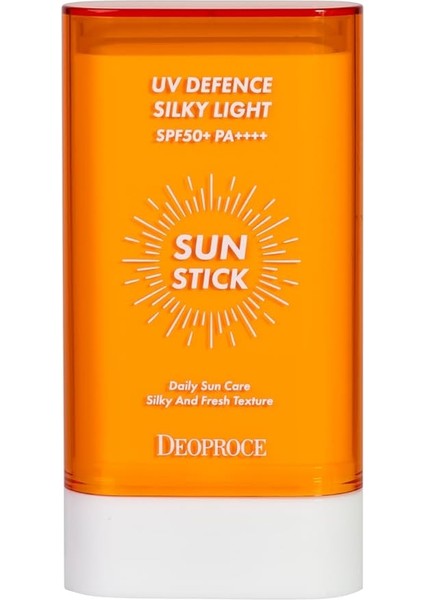 Sun Stick Güneş Kremi Ultra Hafif Doku SPF50 Pa Yüksek Uv Koruma 19 gr