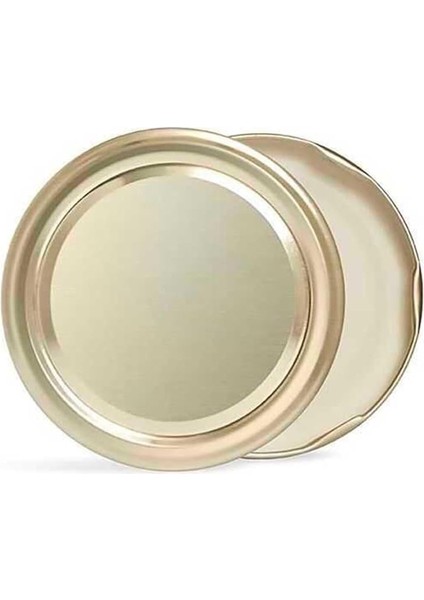 Hijyenik Paketli 10 Adet Kavanoz Kapağı - Gold - 82 mm fiyatları