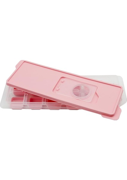 Silikon Tabanlı Buz Kalıbı, 12 Bölmeli, Yapışmaz Özellikli, Pratik ve Esnek, Premium (2, Pembe) fiyatları