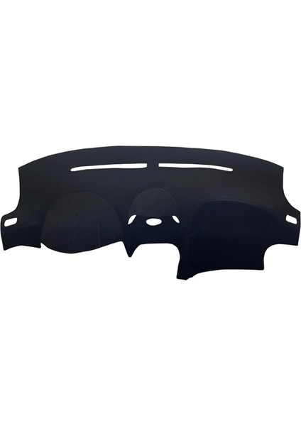 Torpido Koruma Halısı Siyah Kenar Renk Siyah Peugeot 206 2006-2011 ile Uyumlu